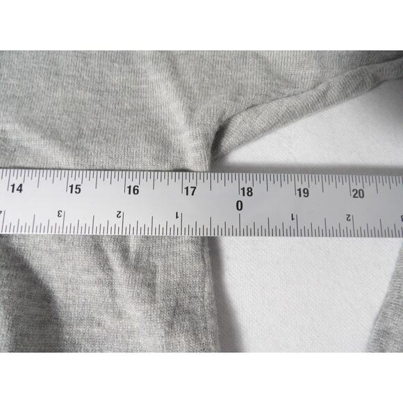 Talbots Womens Small Merino Wool Turtleneck Small Gray Front Pockets Capsule - Picture 8 of 11